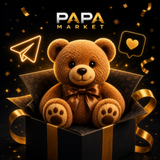 Telegram Gift Плюшевый мишка