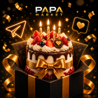 Telegram Gift, Торт